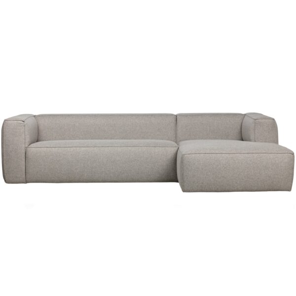 BEAN CORNER SOFA RIGHT INCL. CUSHIONS LIGHT GREY - Image 5
