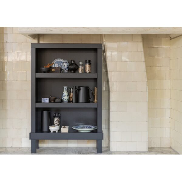 BONK OPEN CABINET PINE BLACK - Image 3