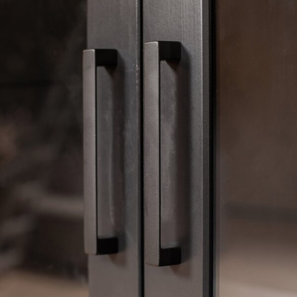 BONK DISPLAY CABINET PINE BLACK - Image 7