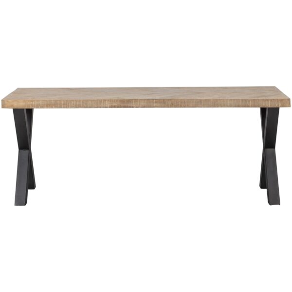 TABLO TABLE MANGO HERRINGBONE 180X90 ALKMAAR LEG - Image 3