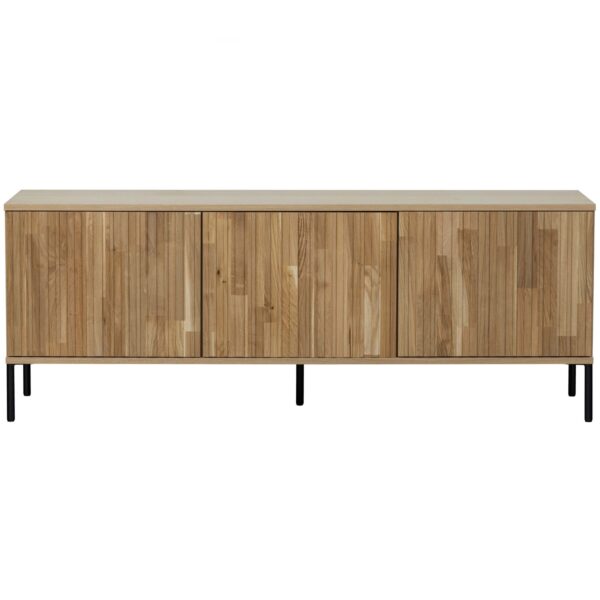 NEW GRAVURE TV UNIT 150 CM ASH VENEER ESPRESSO - Image 9