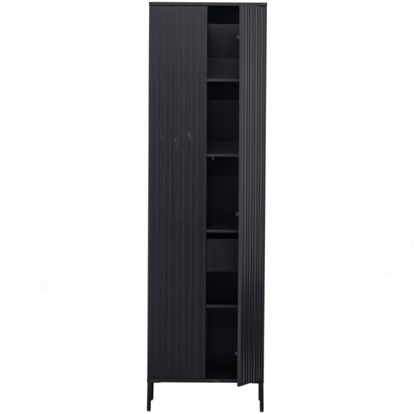NEW GRAVURE CABINET WITH DRAWER PINE DUST/BLACK - Image 11