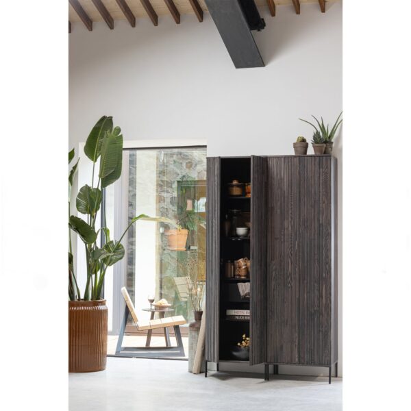 NEW GRAVURE CABINET WITH DRAWER OAK NATUREL - Image 2