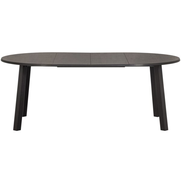 LANGE JAN Ø EXTENDABLE DINING TABLE OAK BLACKNIGHT - Image 7