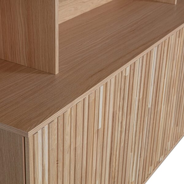 NEW GRAVURE WALL CABINET OAK NATUREL / ESPRESSO - Image 3