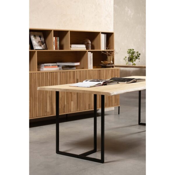 NEW GRAVURE WALL CABINET OAK NATUREL / ESPRESSO - Image 4
