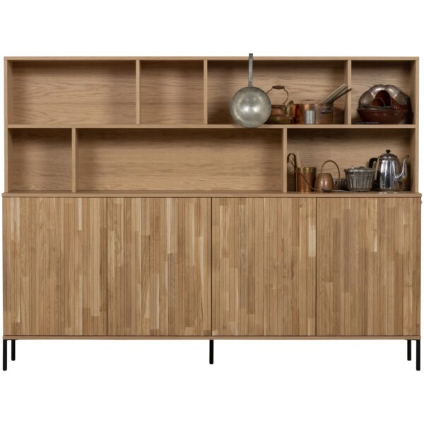 NEW GRAVURE WALL CABINET OAK NATUREL / ESPRESSO - Image 7