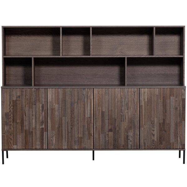 NEW GRAVURE WALL CABINET OAK NATUREL / ESPRESSO - Image 9
