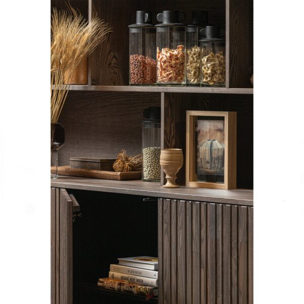NEW GRAVURE WALL CABINET OAK NATUREL / ESPRESSO - Image 10