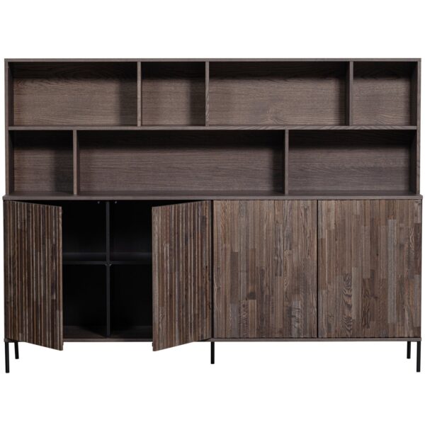 NEW GRAVURE WALL CABINET OAK NATUREL / ESPRESSO - Image 11