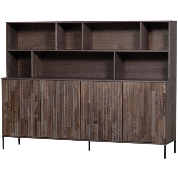 NEW GRAVURE WALL CABINET OAK NATUREL / ESPRESSO - Image 12