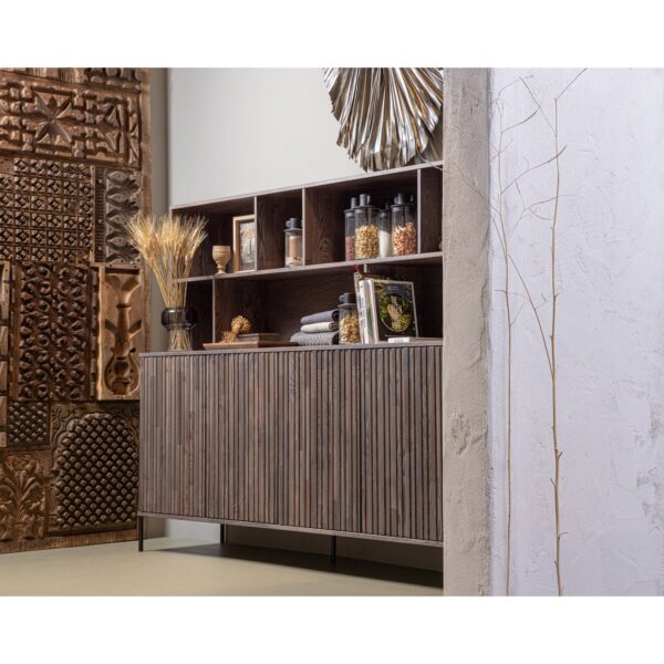 NEW GRAVURE WALL CABINET OAK NATUREL / ESPRESSO - Image 13
