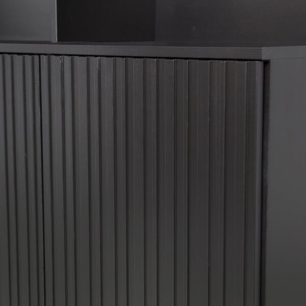 NEW GRAVURE WALL CABINET PINE DUST/BLACK - Image 9