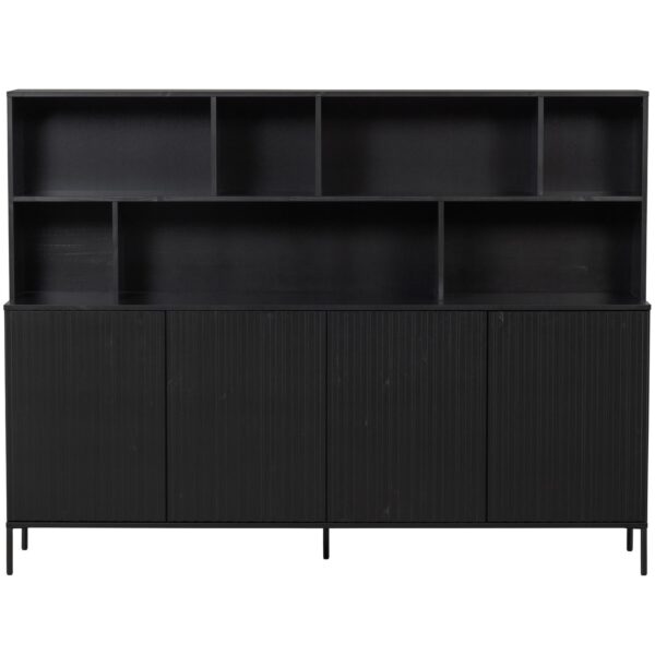 NEW GRAVURE WALL CABINET PINE DUST/BLACK - Image 11