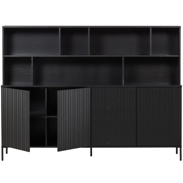 NEW GRAVURE WALL CABINET PINE DUST/BLACK - Image 12