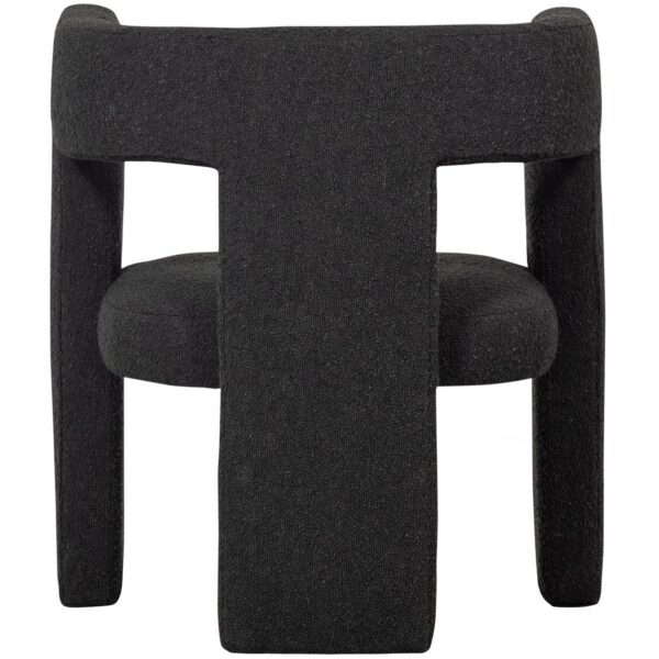 TIWA ARMCHAIR BOUCLÉ DARKGREY - Image 2