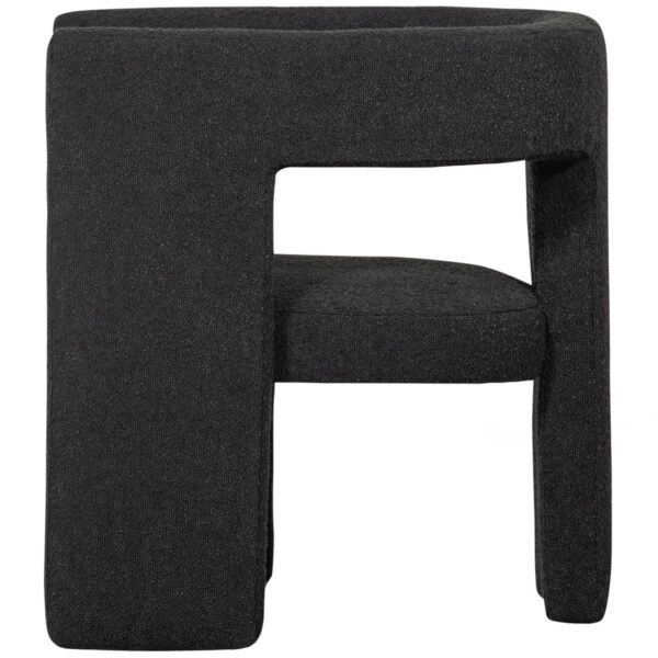 TIWA ARMCHAIR BOUCLÉ DARKGREY - Image 6