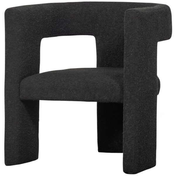 TIWA ARMCHAIR BOUCLÉ DARKGREY - Image 7