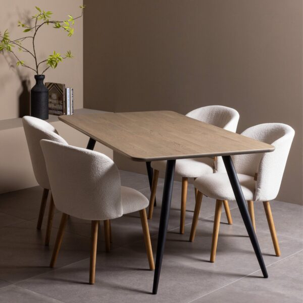 KAIDA DINING CHAIR SAND - Image 8