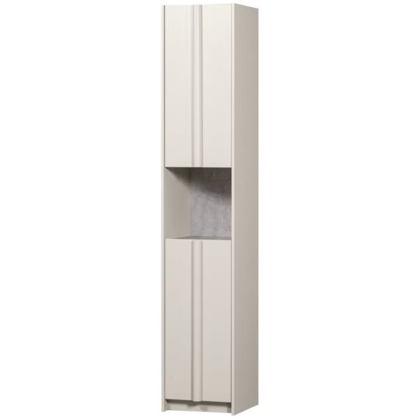 BASU SMALL CABINET 40CM PINE DUST INCL CONCRETE DECOR