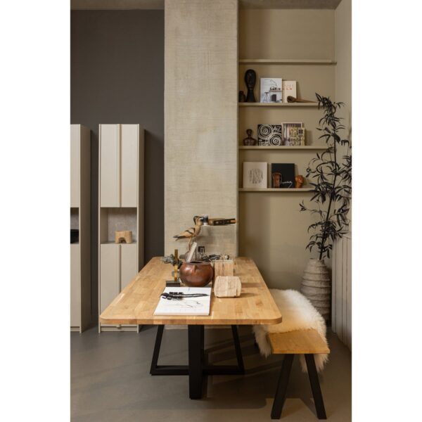 COMBI-TABLO: XL TABLE TOP OAK 240X100 & DRENTHE LEG - Image 7