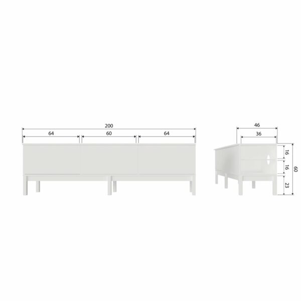 KLINK TV-STAND PINE MIST - Image 6