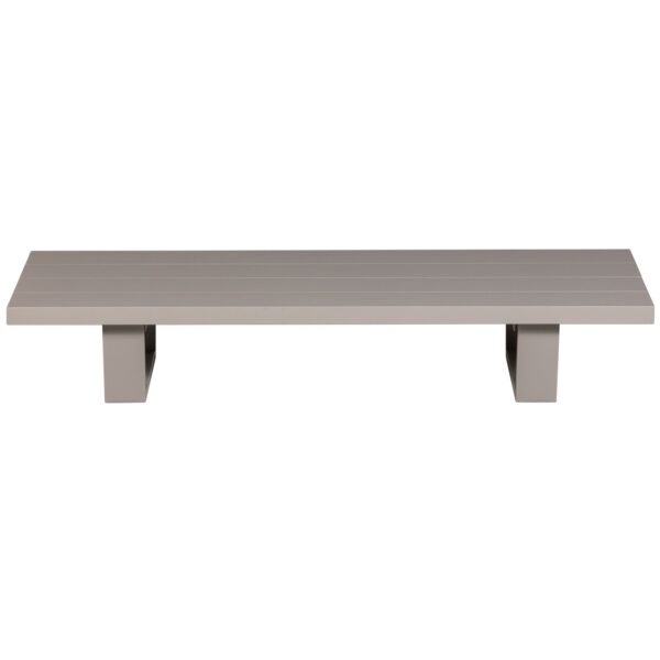 BEAR COFFEE TABLE OUTDOOR ALUMINIUM SAND - Image 3
