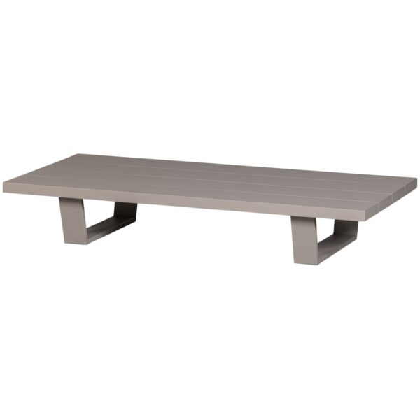 BEAR COFFEE TABLE OUTDOOR ALUMINIUM SAND