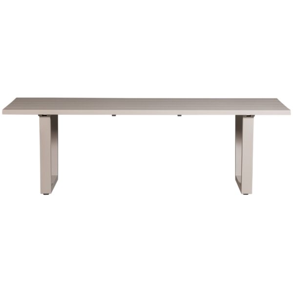 BEAR GARDEN TABLE ALUMINIUM SAND - Image 4