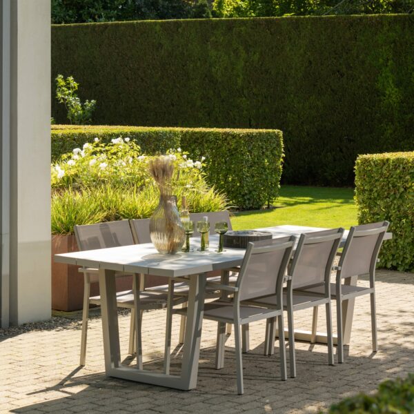 BEAR GARDEN TABLE ALUMINIUM SAND - Image 3