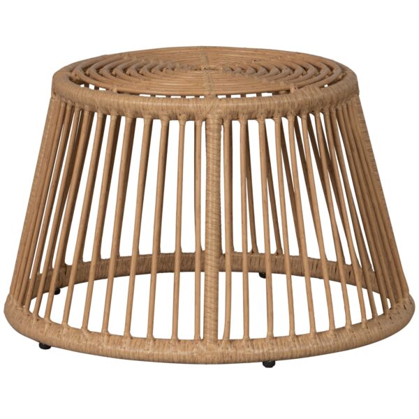 ALATNA GARDEN HOCKER WICKER NATURAL