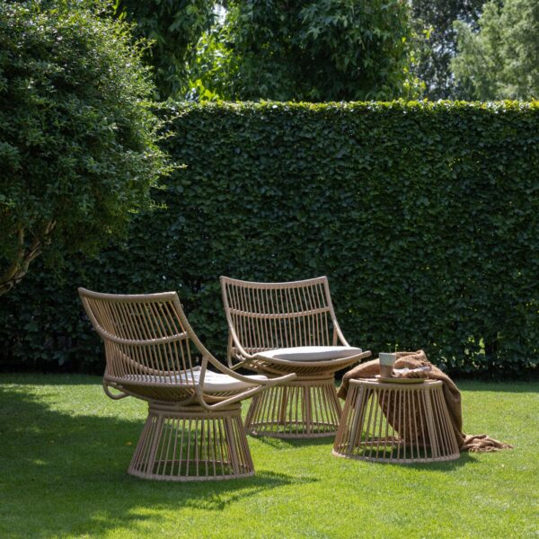 ALATNA GARDEN HOCKER WICKER NATURAL - Image 3