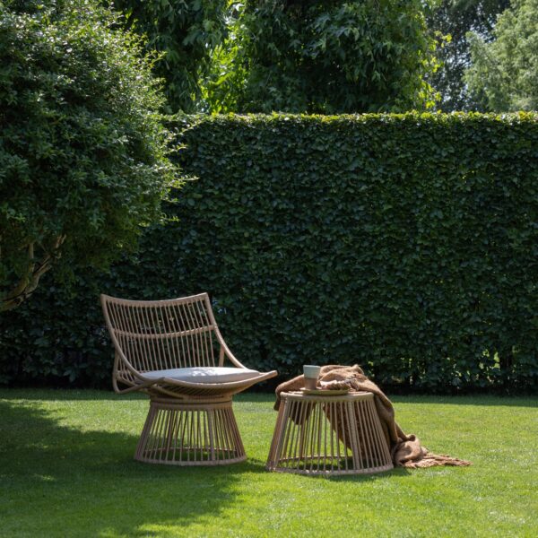 ALATNA GARDEN HOCKER WICKER NATURAL - Image 2