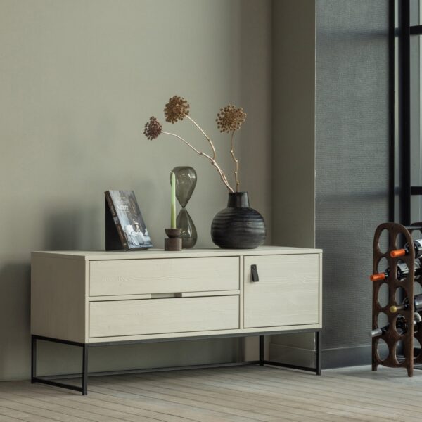 SILAS TV UNIT 120CM PINE DUST - Image 8