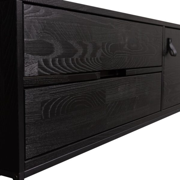 SILAS TV UNIT 120CM ASH BLACKNIGHT - Image 7