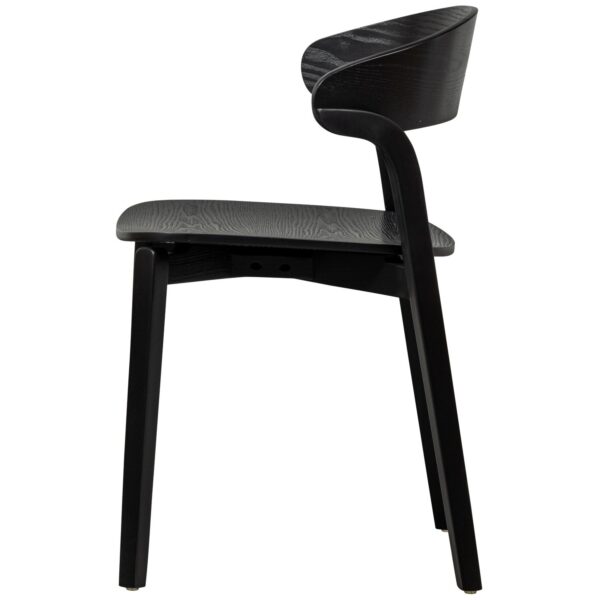 CRAS DINING CHAIR BLACK - Image 4