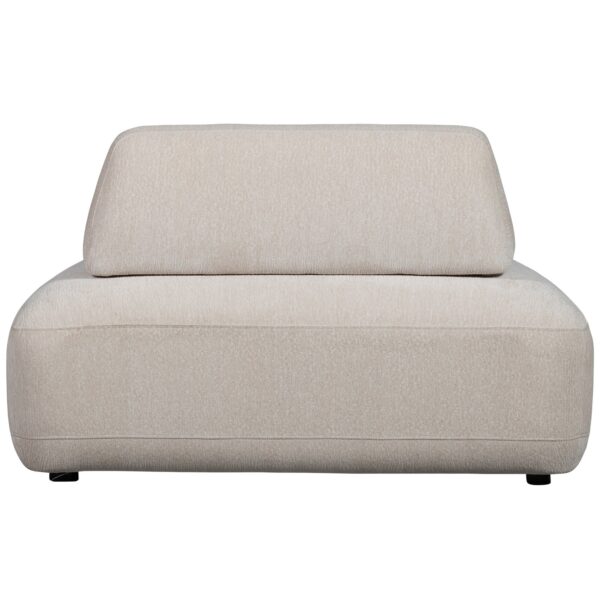 STERCK ARMCHAIR WITH MOVABLE BACKREST SAND/CHARCOAL - Image 12