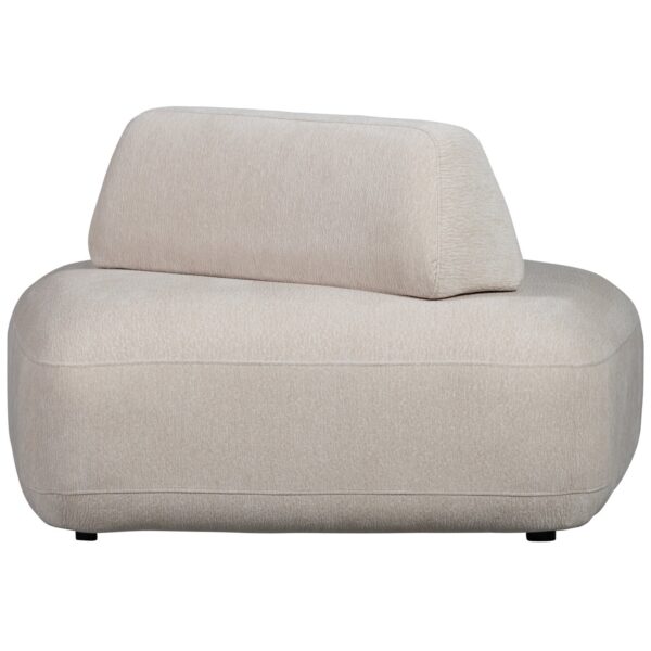 STERCK ARMCHAIR WITH MOVABLE BACKREST SAND/CHARCOAL - Image 17