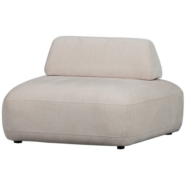STERCK ARMCHAIR WITH MOVABLE BACKREST SAND/CHARCOAL - Image 18