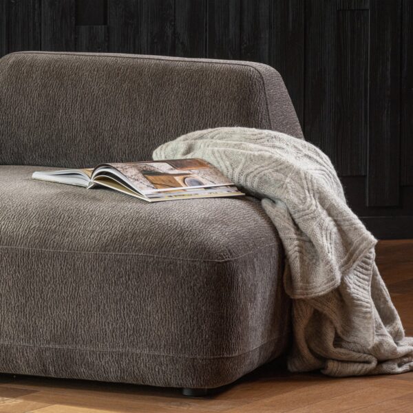 STERCK ARMCHAIR WITH MOVABLE BACKREST SAND/CHARCOAL - Image 8