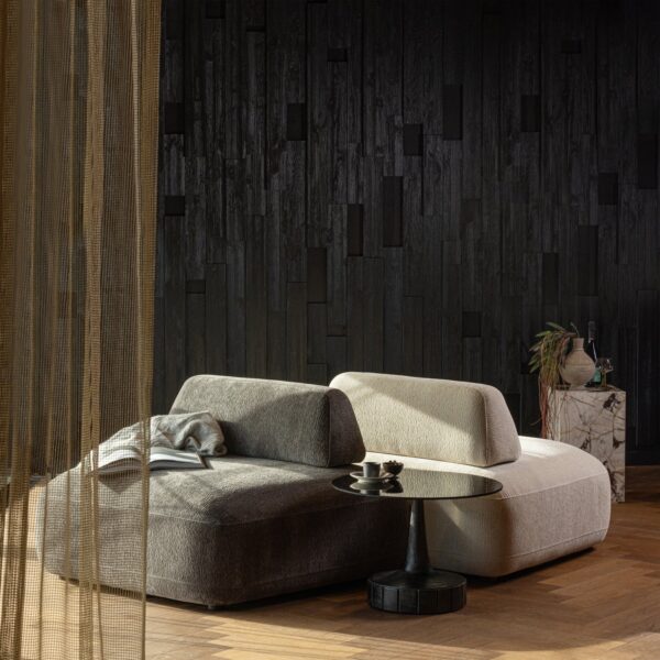 STERCK ARMCHAIR WITH MOVABLE BACKREST SAND/CHARCOAL - Image 9
