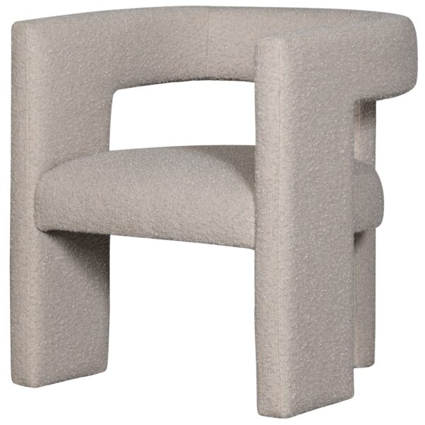 TIWA ARMCHAIR BOUCLÉ BEIGE - Image 3