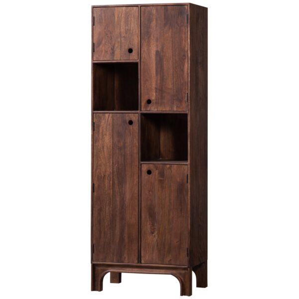 STAES STORAGE CABINET MANGO WOOD WALNUT