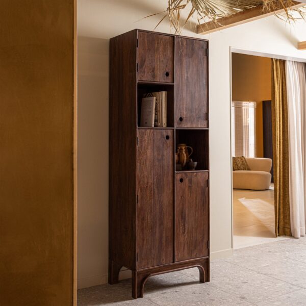 STAES STORAGE CABINET MANGO WOOD WALNUT - Image 3
