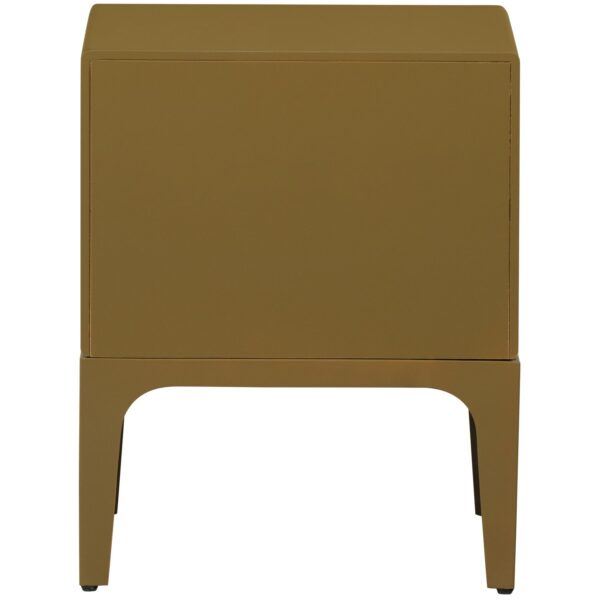 MERGE DRESSER/NIGHT STAND 2 DRAWERS WOOD HONEY YELLOW - Image 7