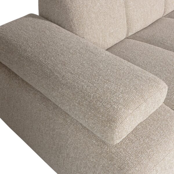 MOJO 1,5-SEATER WITH ARM LEFT BOUCLÉ BEIGE MELANGE - Image 9
