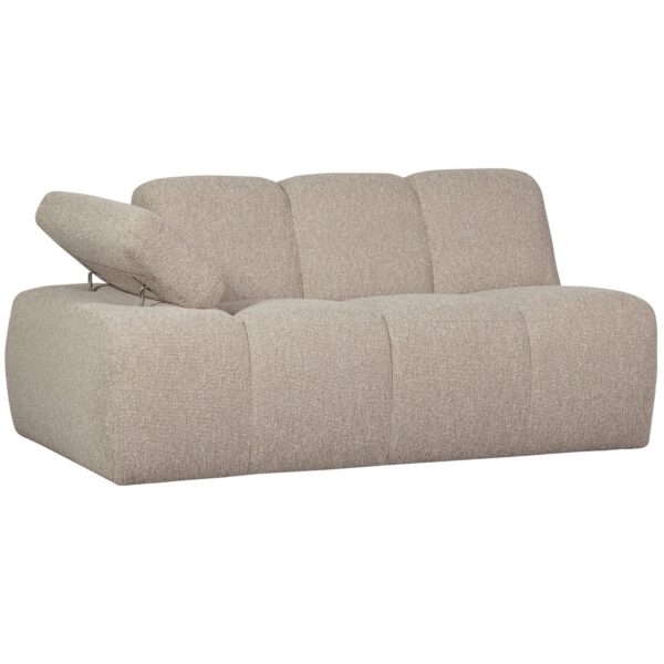 MOJO 1,5-SEATER WITH ARM LEFT BOUCLÉ BEIGE MELANGE - Image 2