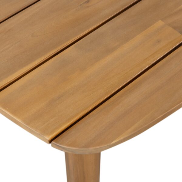 KRIS GARDEN TABLE ACACIA WOOD NATURAL 215x90CM - Image 2