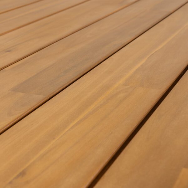 KRIS GARDEN TABLE ACACIA WOOD NATURAL 215x90CM - Image 3