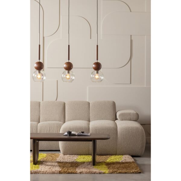 MOJO CHAISE LONGUE SOFA RIGHT BOUCLÉ BEIGE MELANGE - Image 11